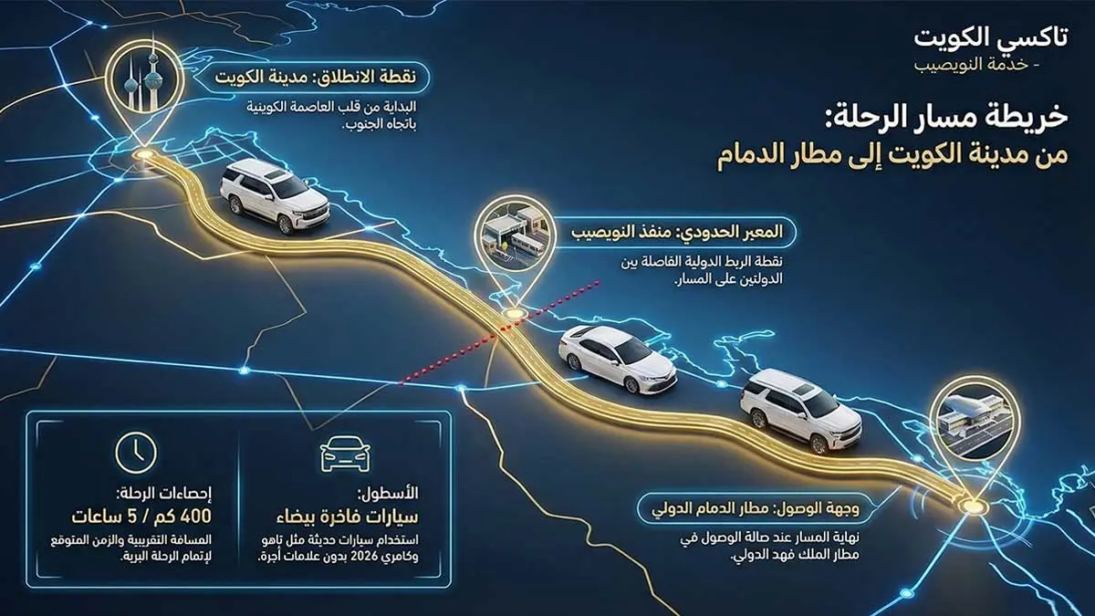 توصيل مطار الدمام