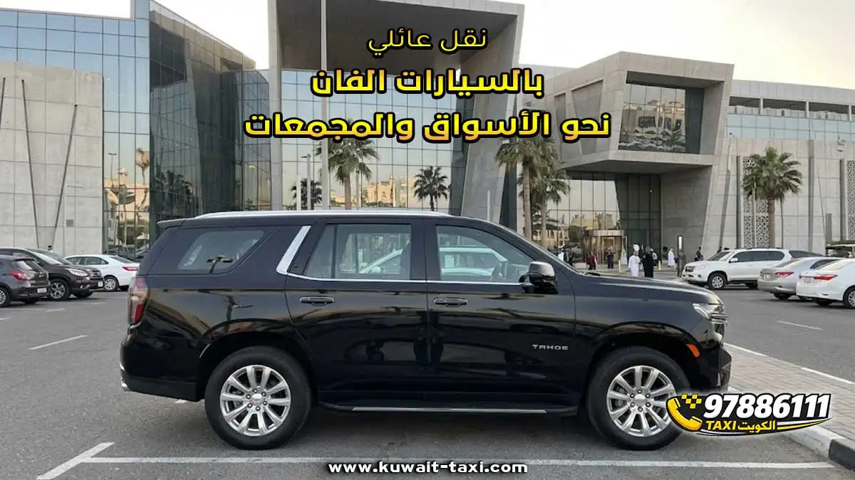 نقل عائلي بالسيارات الفان نحو الأسواق والمجمعات